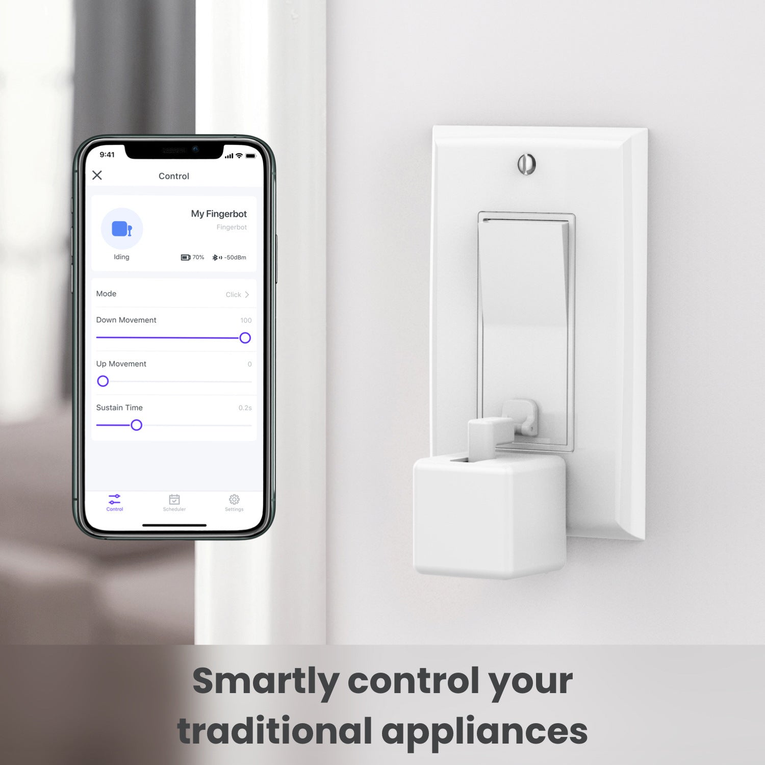 Robot Finger Free Stick Button