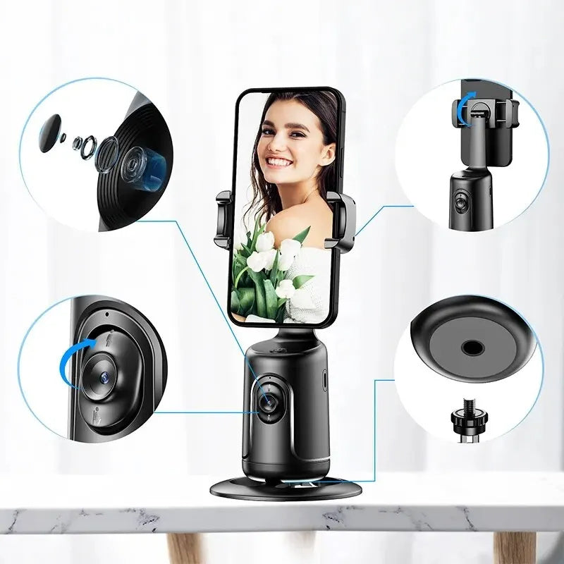360 AI Smart  Auto Face Tracking Gimbal Tripod